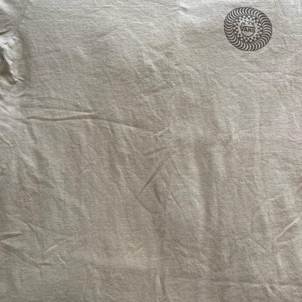 Vans Men's Tan Graphic Tee - Picture 6 of 8